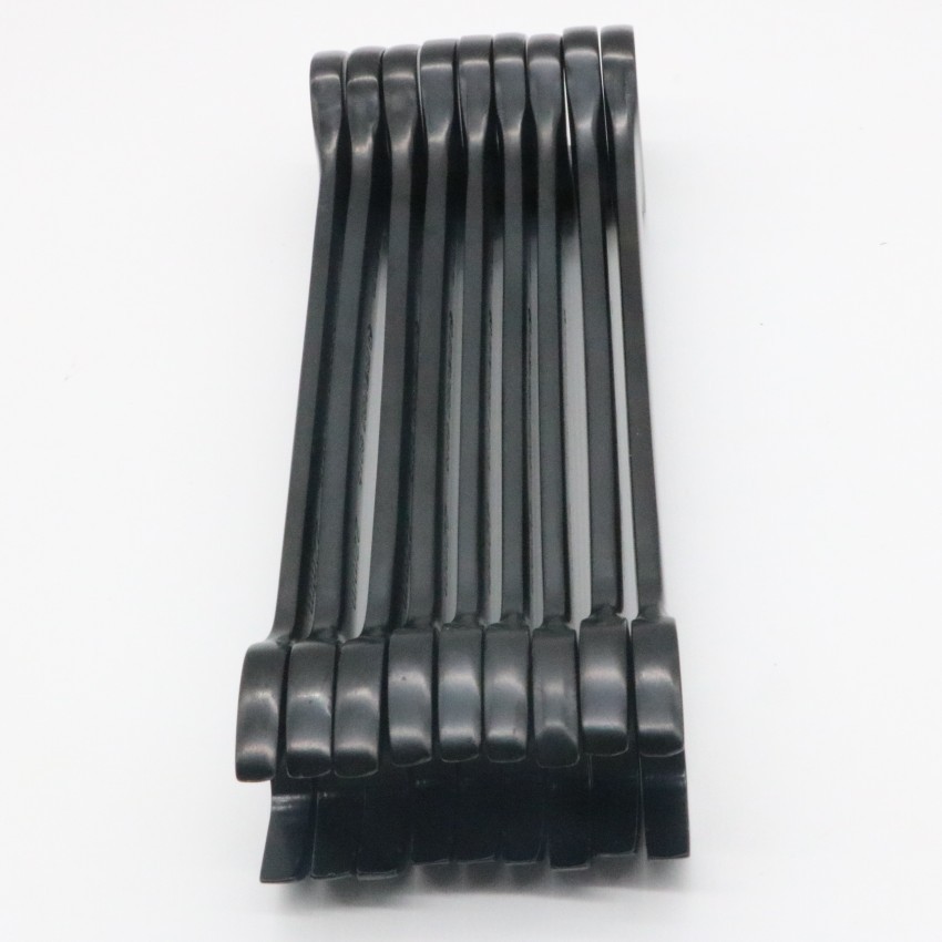 Cross-border wholesale of Nike electrophoretic open-end wrenches, black industrial fork wrenches, auto repair tools Application Scenario