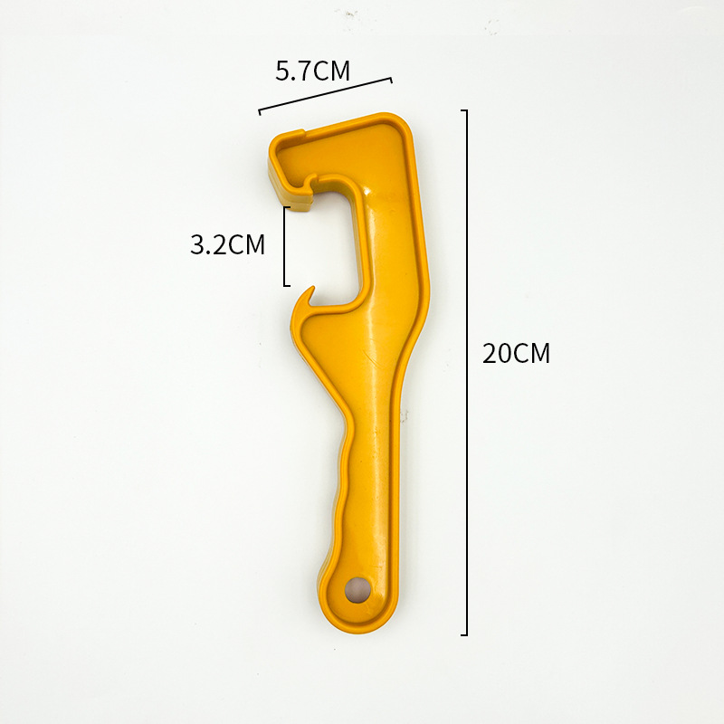 Bucket lid opening magic tool: Oil drum screwdriver, lid opening wrench, plastic bucket, paint bucket, coating waterproof bucket, engine oil bucket opener undefined