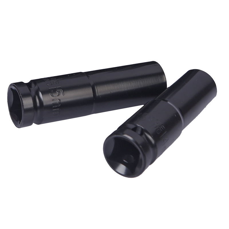 12.5-port extended electric socket, pneumatic socket, wind-driven socket, black electric wrench, small wind cannon, 78mm Item Picture