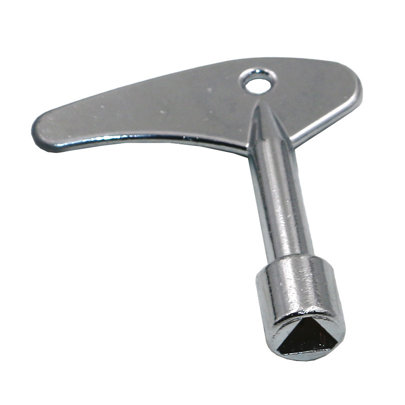 Wholesale single inner triangle keys, elevator keys, inner triangle water meter valve keys Specification drawing