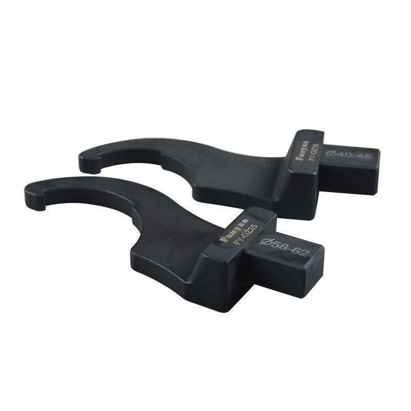 Taiwan Fanyaa hook wrench exchange head torque wrench hook crescent wrench head bearing tool disassembly details Picture