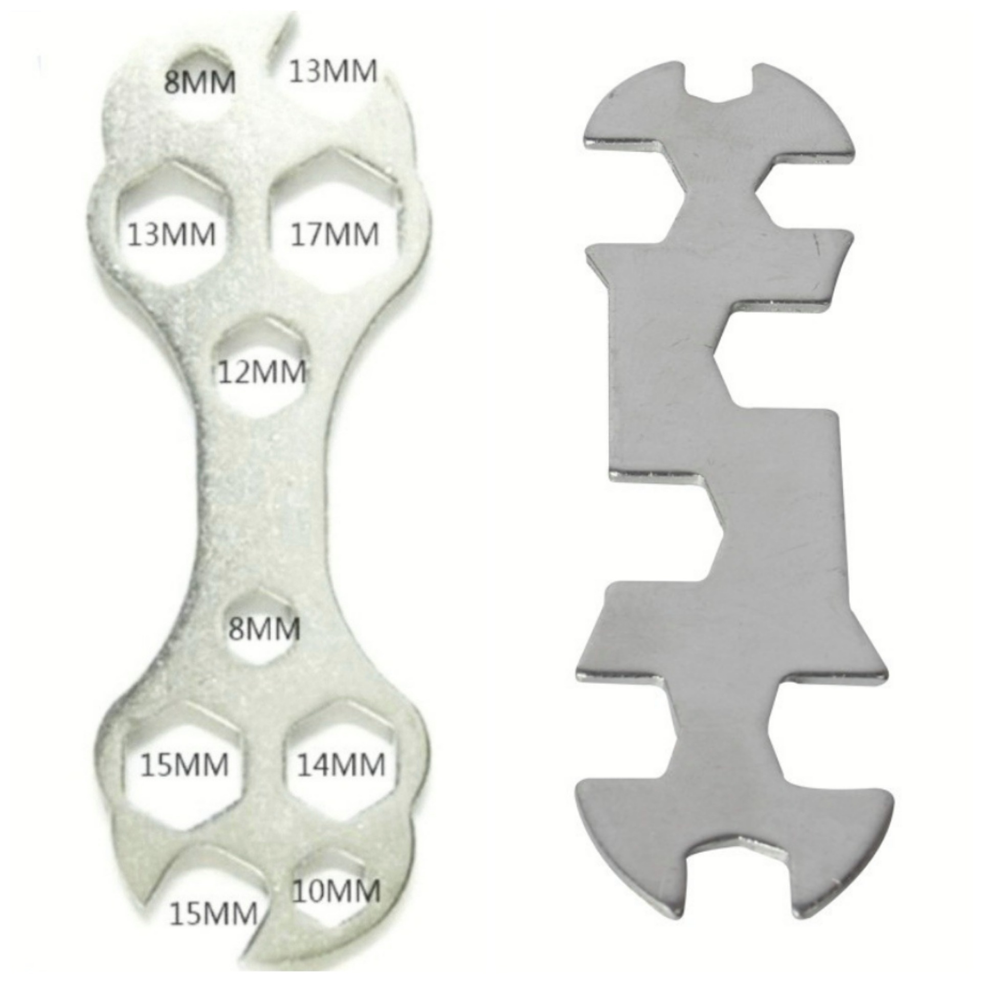 Wholesale external opening box wrenches, bicycle repair tools, multi-functional flower plate wrenches, bicycle accessories and tools details Picture
