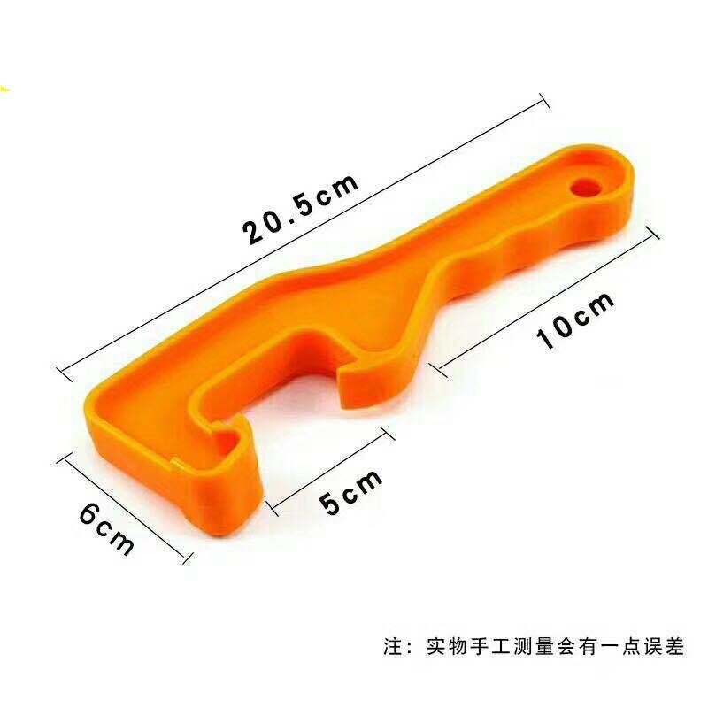 Manufacturer's thickened bucket opener, lid opener, plastic bucket lid wrench, Cantonese and American style paint and coating bucket lid opener undefined