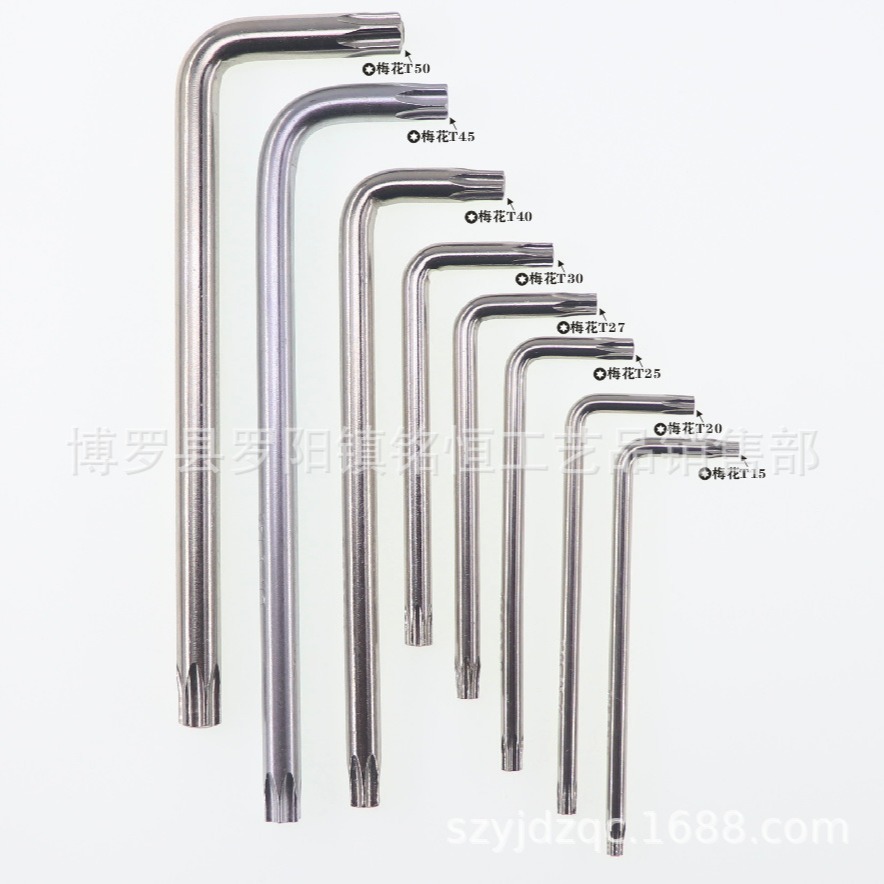 The ring spanner T3T4T6T7T8T10T15T20T25T30T40T45T50 quantities Item Picture