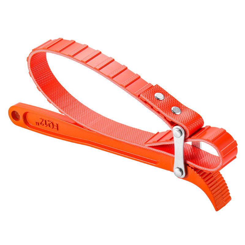 Luwei Tools adjustable machine repair belt wrench, 12-inch machine filter element belt filter wrench, chain wrench Item Picture