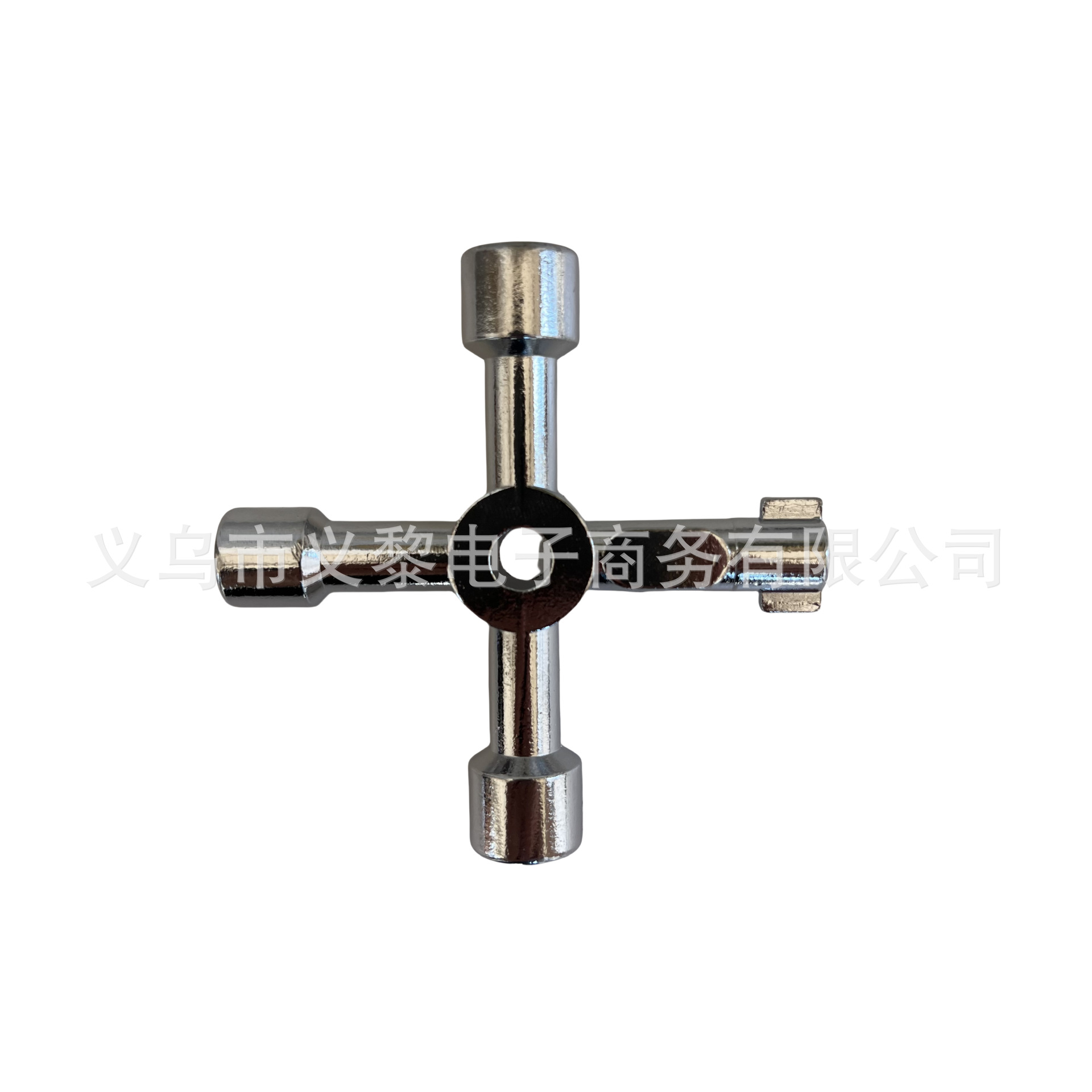 Electric control cabinet, trolley, elevator, cross key, wrench, water meter, valve key, internal triangular wrench, hardware tools, four-in-one Application Scenario