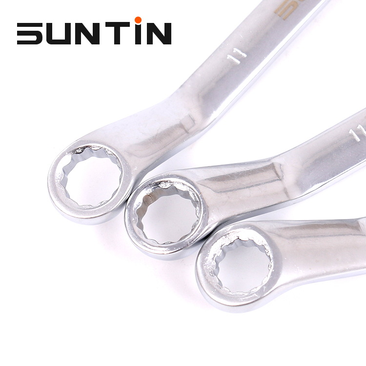 Xintian Box Wrench set: Dual-purpose open double-head striking tool for auto repair machine repair box wrench glasses wrench Specification drawing