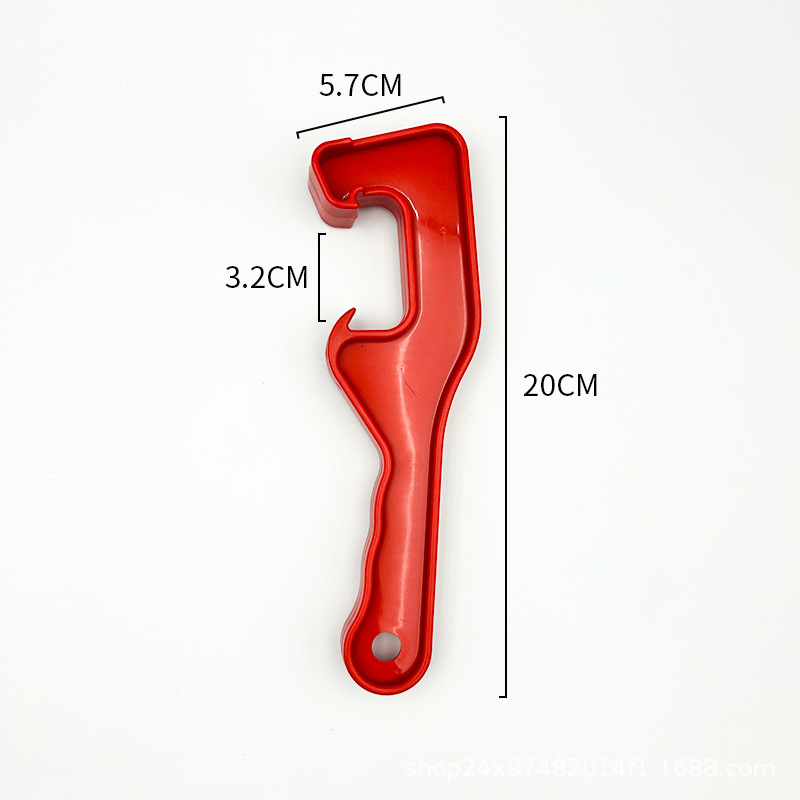 A magic tool for opening bucket LIDS: Plastic and oil drum lid opener, manual bucket opening and lid lifting device, engine oil plastic bucket opener, effortless undefined