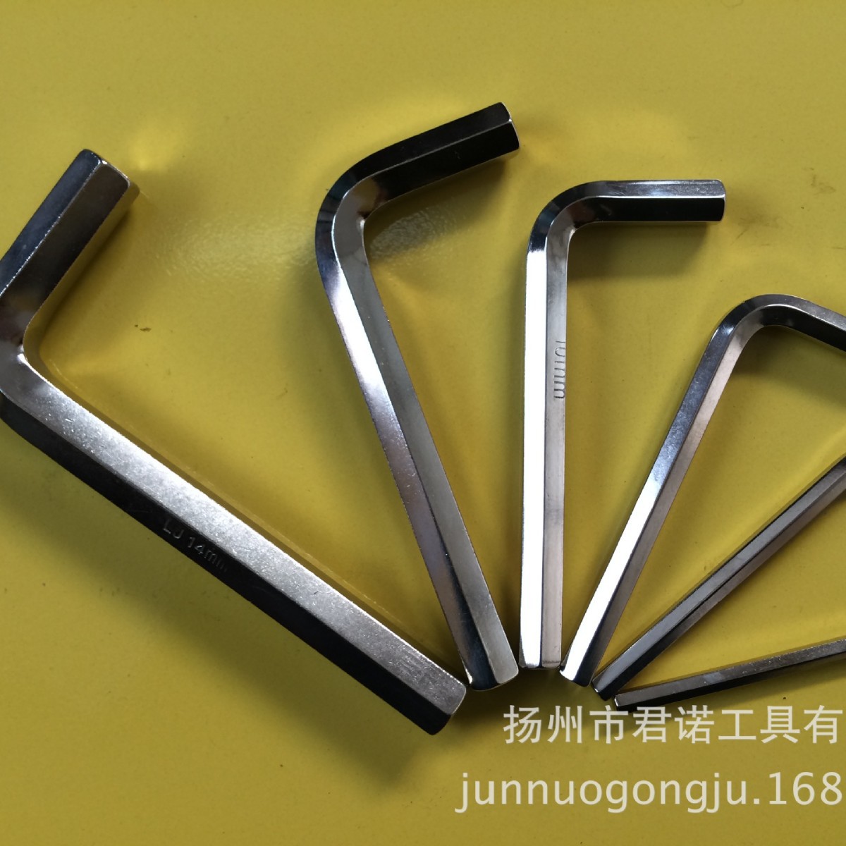 Junuo Tools supplies high-quality 3-55mm blackened nickel-plated flat and short hex socket wrenches in various specifications. Factory direct sales details Picture