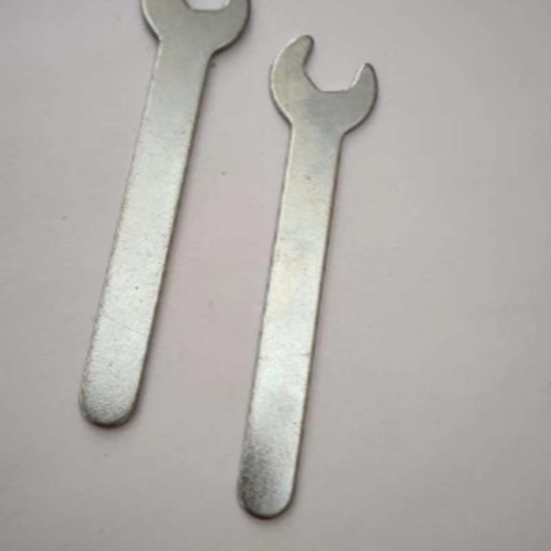 Wrench hexagonal T-shaped open-end wrench, single-head open-end wrench, small wrench for stamping iron sheet, simple open-end wrench Application Scenario