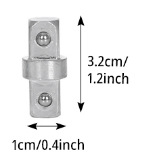 Universal multi-function Extension wrench ratchet extension wrench two-purpose wrench offset extension wrenc undefined
