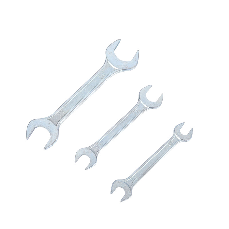 Wholesale of high-hardness open-end wrenches, galvanized forged wrenches, double-ended manual open-end wrenches and matching wrenches from manufacturers Item Picture