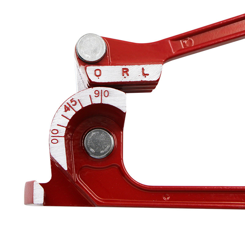 The three-in-one manual copper pipe bender is suitable for bending air conditioning pipes with three grooves of 6mm, 8mm and 10mm Specification drawing