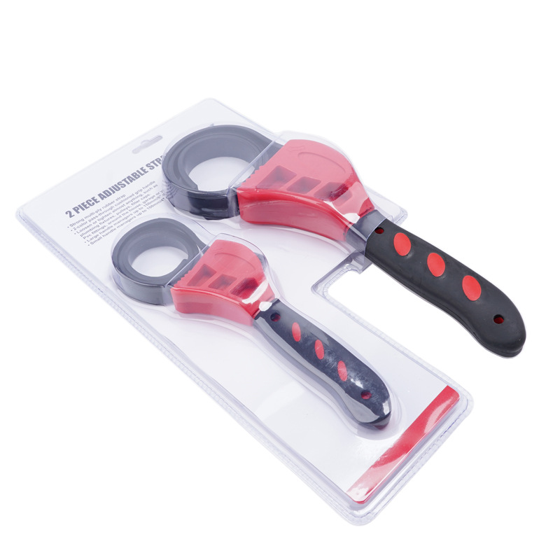 6-inch multi-functional belt wrench, 8-inch solar tube wrench, bottle opener, auto repair filter dual-purpose wrench Application Scenario