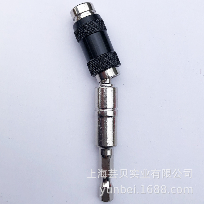 1/4" multi-angle directional extension rod magnetic electric screwdriver, hexagonal handle, 6.35mm screwdriver quick-release undefined