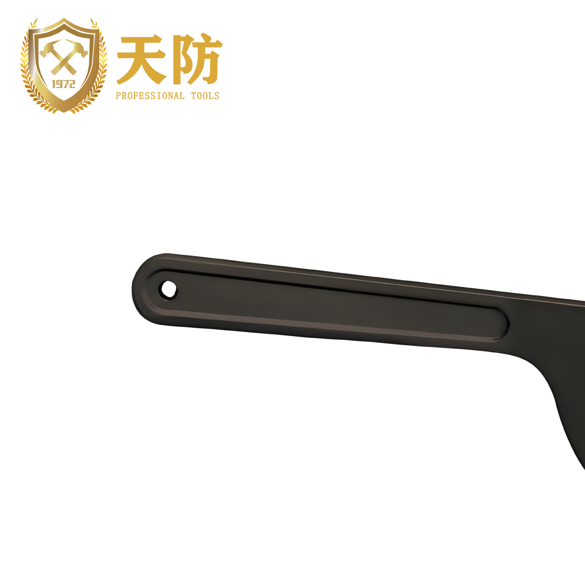 Tianfang crescent wrench, hook wrench, round nut, side hole hook wrench, water meter cover semi-circular hook wrench Specification drawing