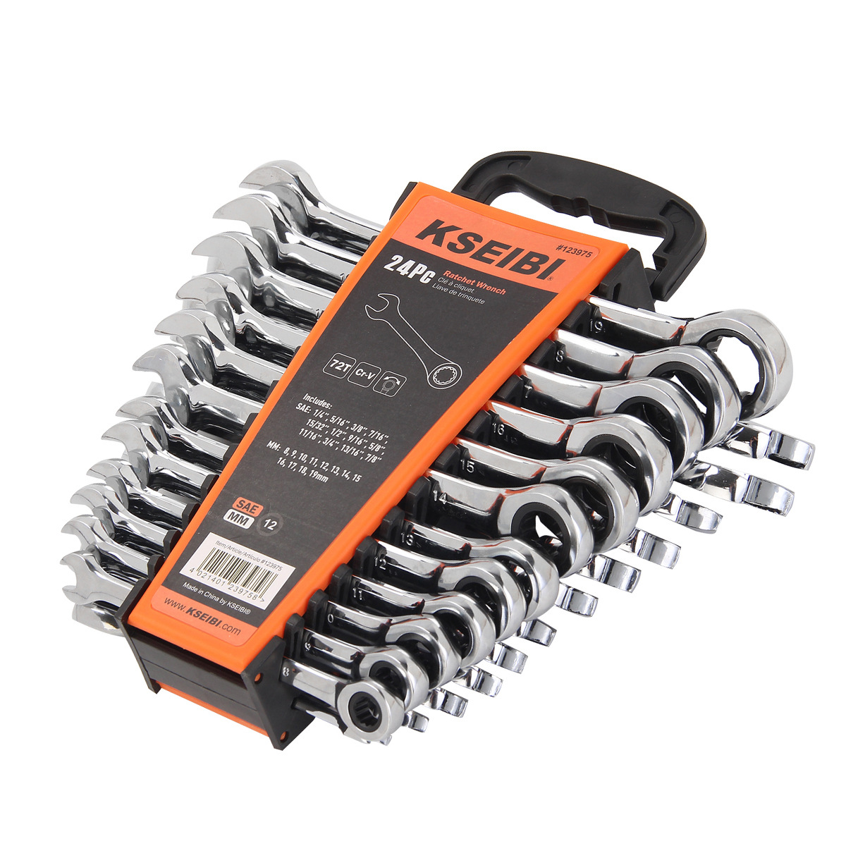 Wholesale double-ended box open-end wrenches, dual-purpose quick ratchet wrench sets, household auto repair machine repair tools full figure