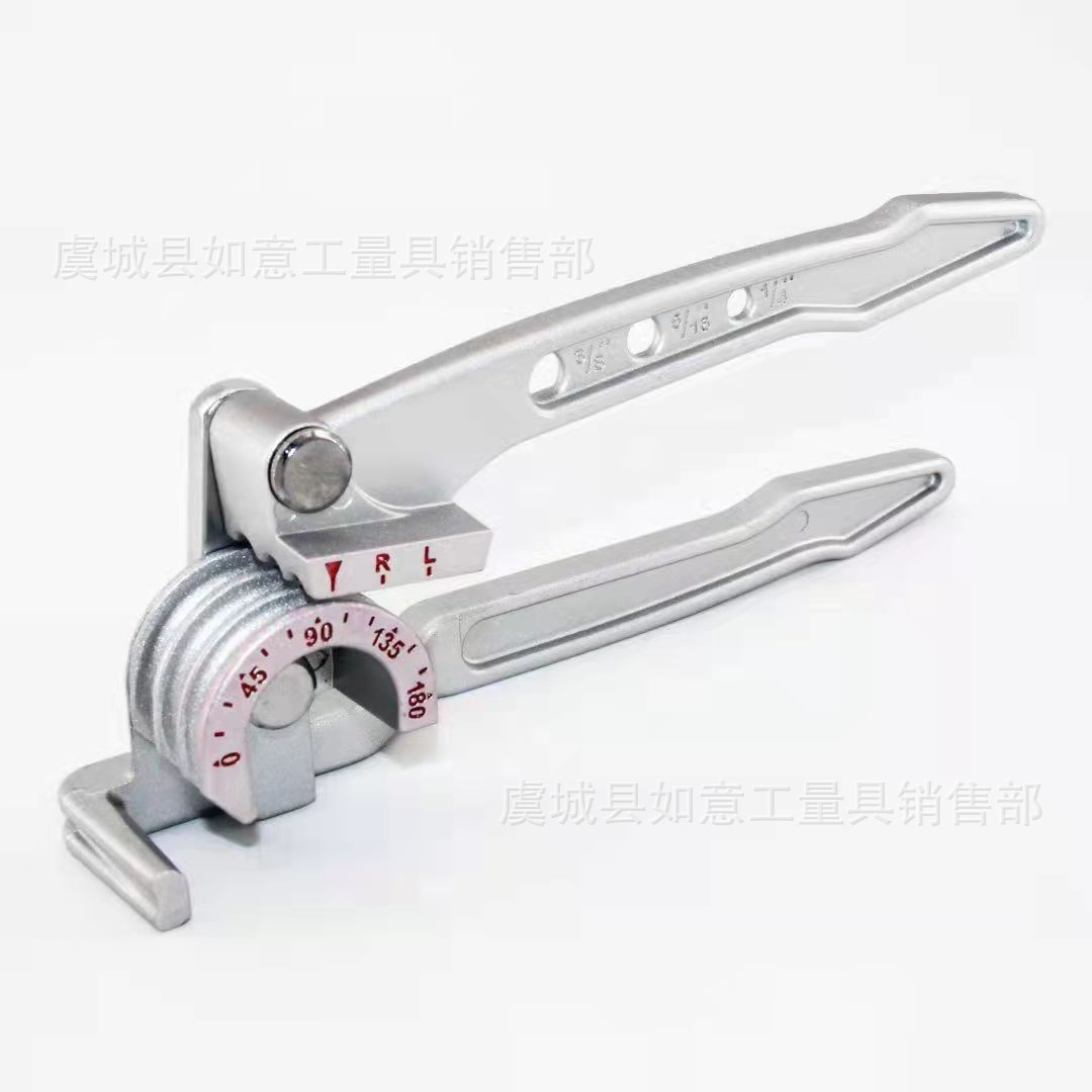 Three-slot pipe benders, manual pipe benders, air conditioning copper and aluminum pipe manual pipe benders can bend copper pipes of 6mm, 8mm and 10mm undefined