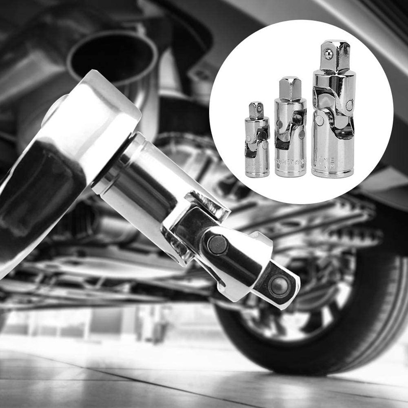 Sleeve universal joint, sleeve turning adapter, 1/4 inch, 3/8 inch, 1/2 inch universal joint Application Scenario