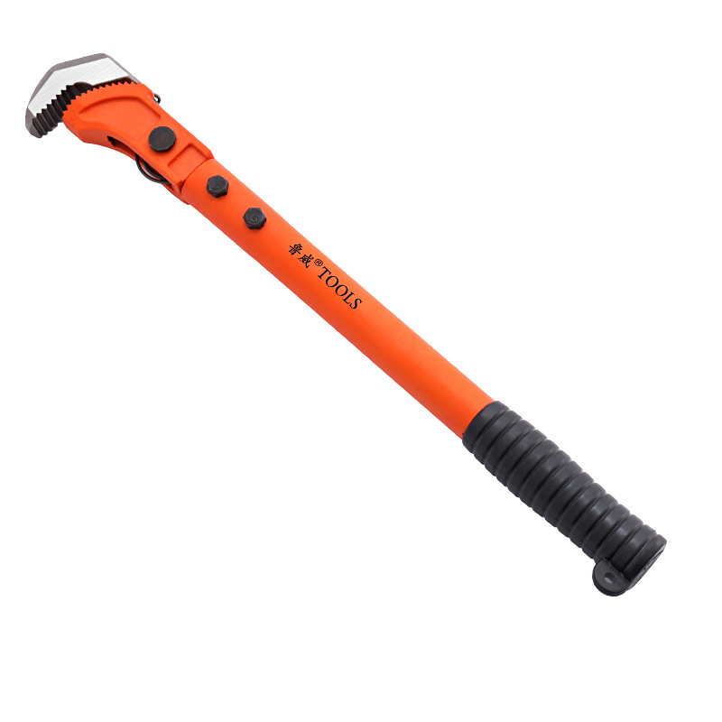 The manufacturer supplies Luwei Luo Vanadium steel quick rebar wrenches, multi-functional pipe wrench wrenches and rebar wrenches Item Picture