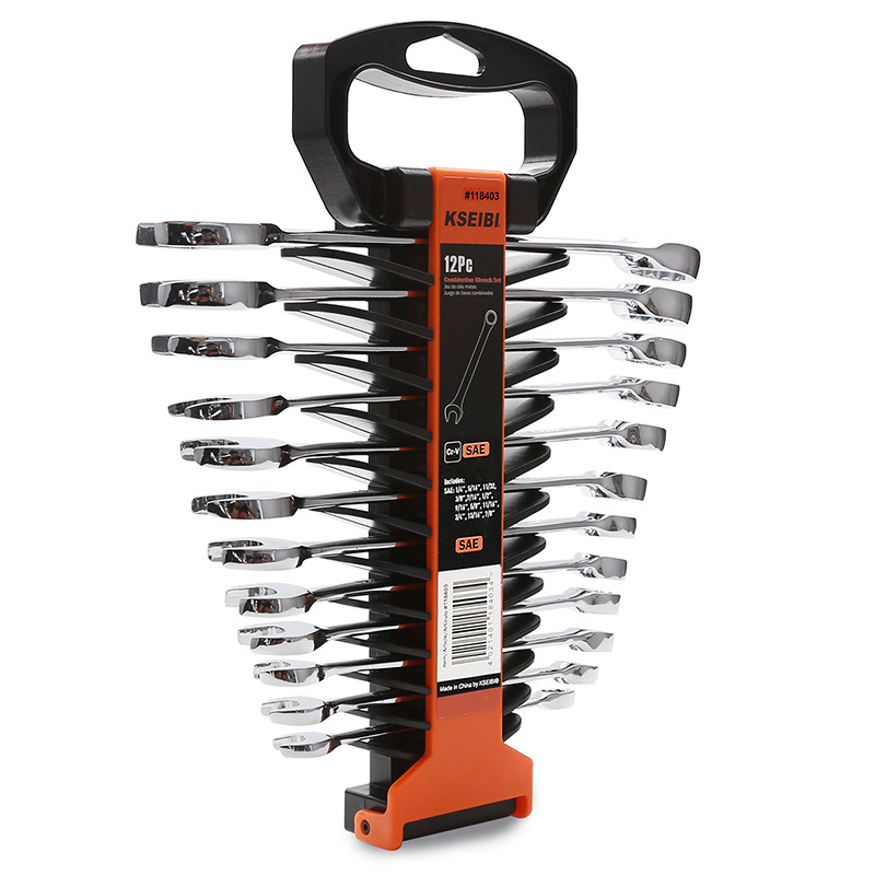 Wholesale plum blossom open-end dual-purpose fixed wrench set, household auto repair machine repair multi-functional hardware wrench undefined