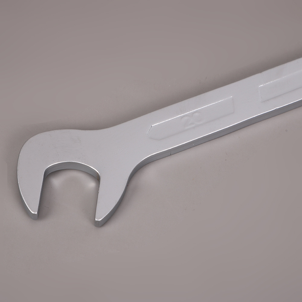 Double-head ultra-thin extended 45-degree fixed fixed-head frosted side-opening wrench set with special-shaped cloth bag combination Application Scenario
