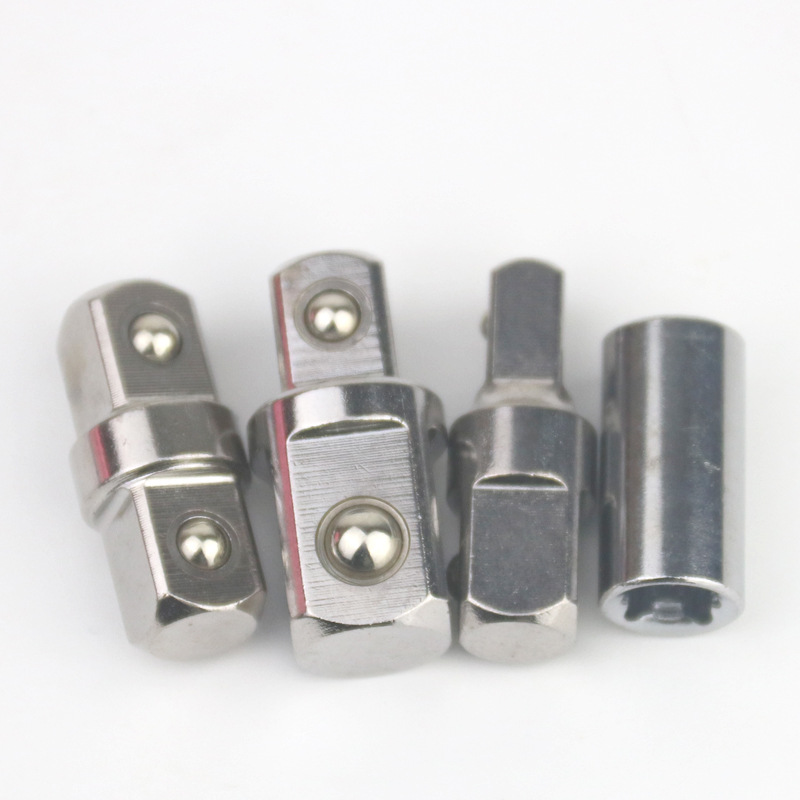 Sleeve adapter 1/4 to 3/8 to 1/2, medium, small, large and double-head external square reducer head details Picture