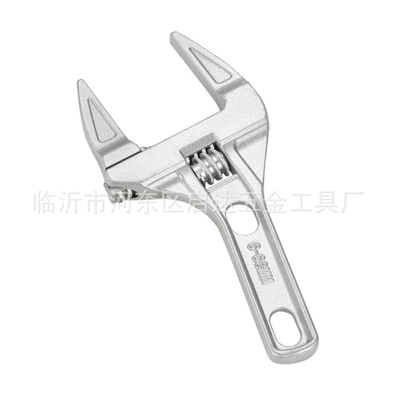 Bathroom wrench tool, multi-functional short-handle adjustable large-opening maintenance wrench, drain pipe, loose-fitting pipe wrench Item Picture
