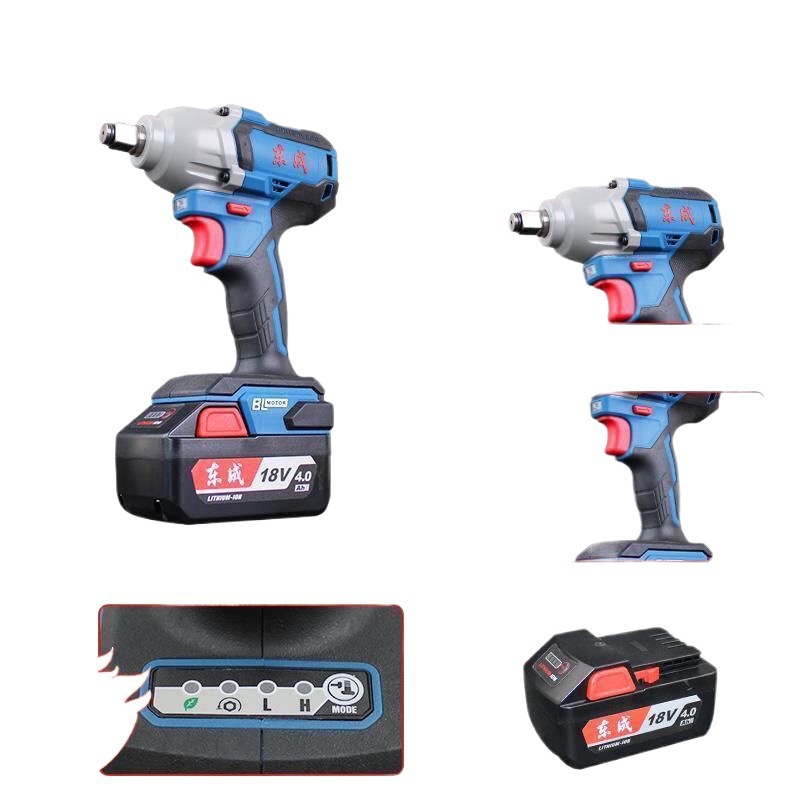 Dongcheng's new product DCPB02-18S(Type E) rechargeable brushless impact wrench, lithium battery brushless Lede Co., LTD Item Picture