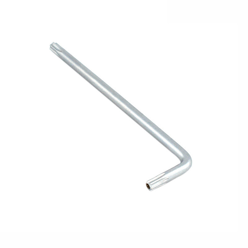 The T6-T55 plum blossom anti-theft wrench is specifically designed for long and short chromium-vanadium steel CRV mid-hole cross-shaped star-shaped plum blossom screws Item Picture