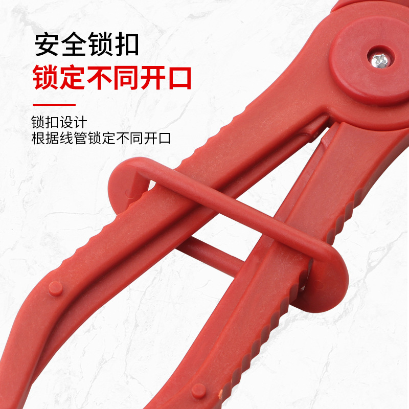 Three-piece set of plastic oil pipe cut-off pliers, oil pipe sealing pliers, auto repair plastic pliers, automotive oil pipe clamping tools Application Scenario