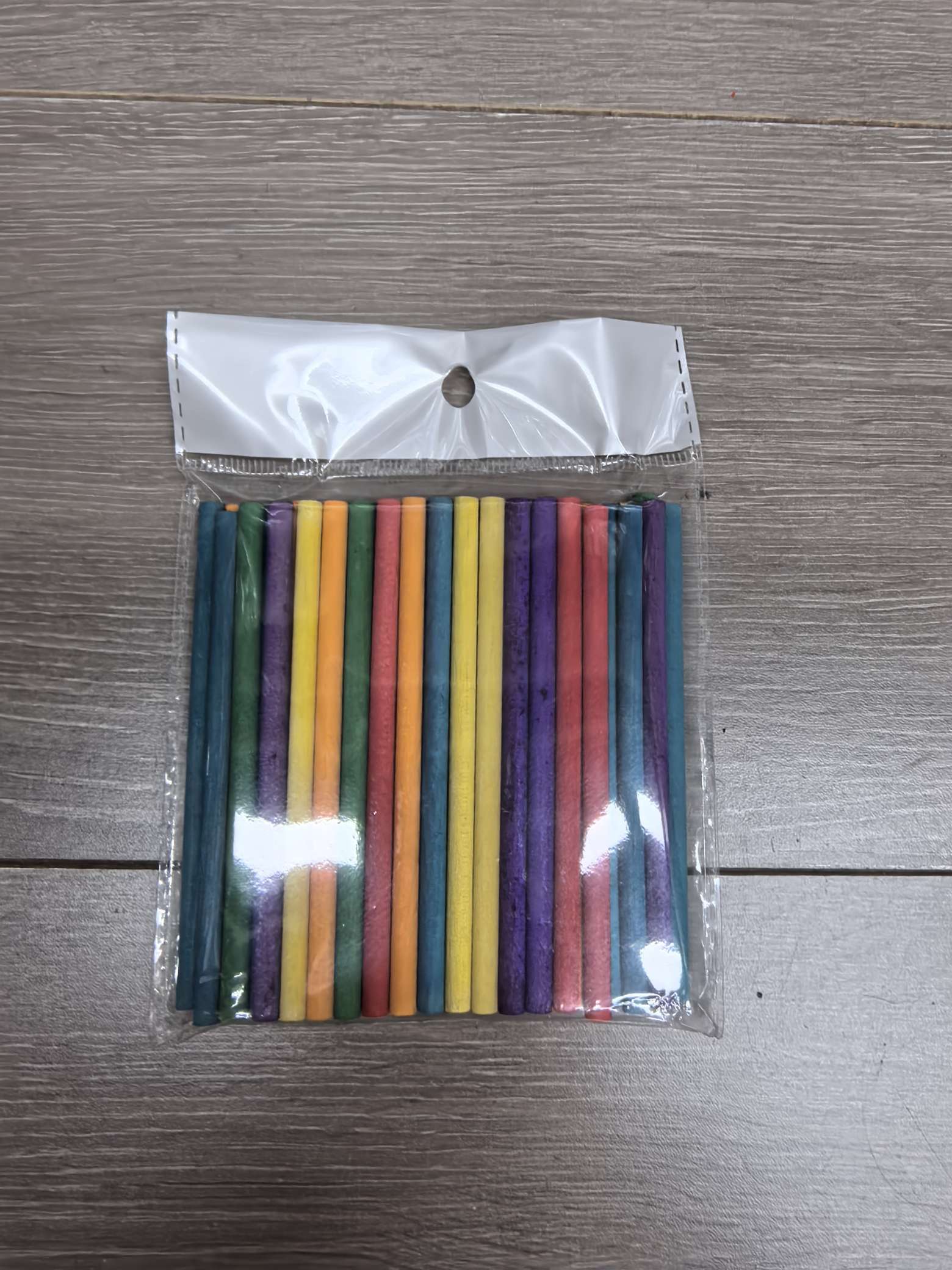 儿童早教教具彩色木棒