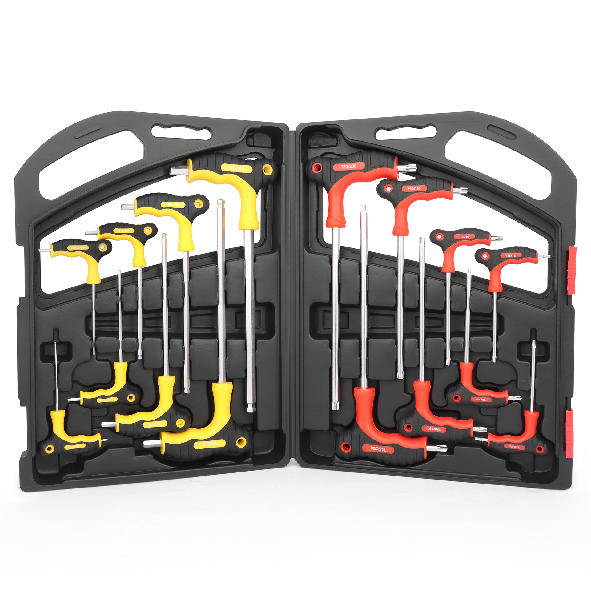 16-piece T-shaped handle star-shaped ball wrench kit with storage box performance maintenance tool available for purchase starting from one piece full figure