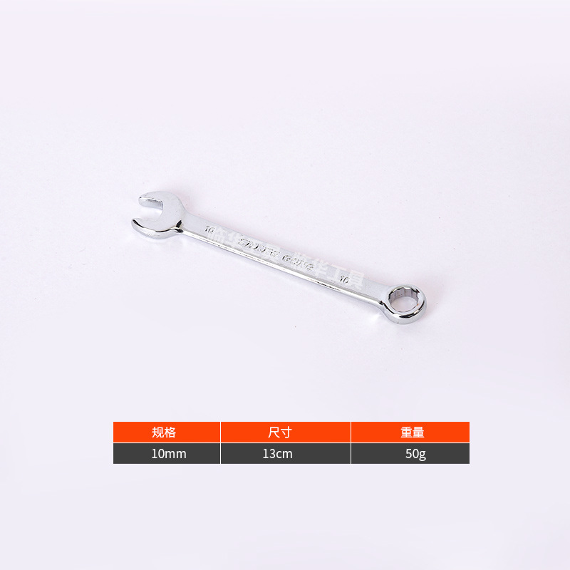 Mirror box open-end dual-purpose wrench, dumb box wrench tool set, open-end box wrench, open-end box wrench undefined