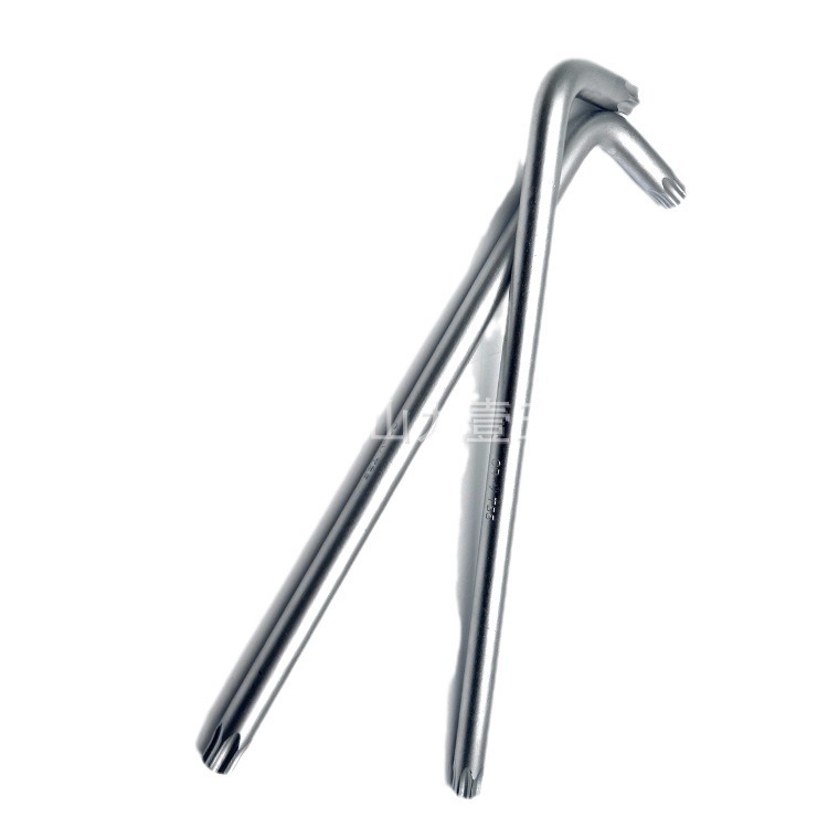 T55 industrial automotive maintenance box wrench is compatible with M12 screw extension wrench, mid-hole cross-shaped hexagonal L-shaped wrench Item Picture