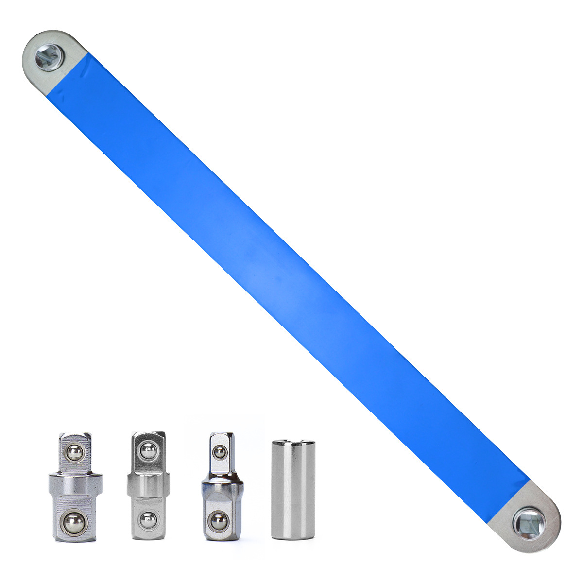 Multi-functional Extension universal extension wrench, dual-head dual-purpose labor-saving ratchet wrench offset Extension Item Picture
