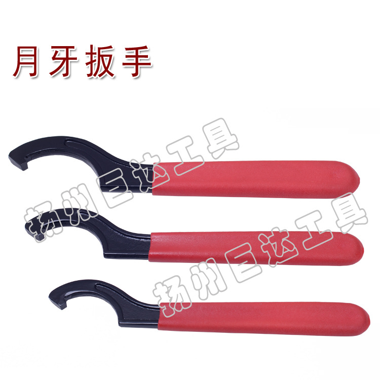 Forged crescent wrenches, hook wrenches, round nut wrenches, hardware manual tools, water meter wrenches, hook wrenches wholesale Application Scenario
