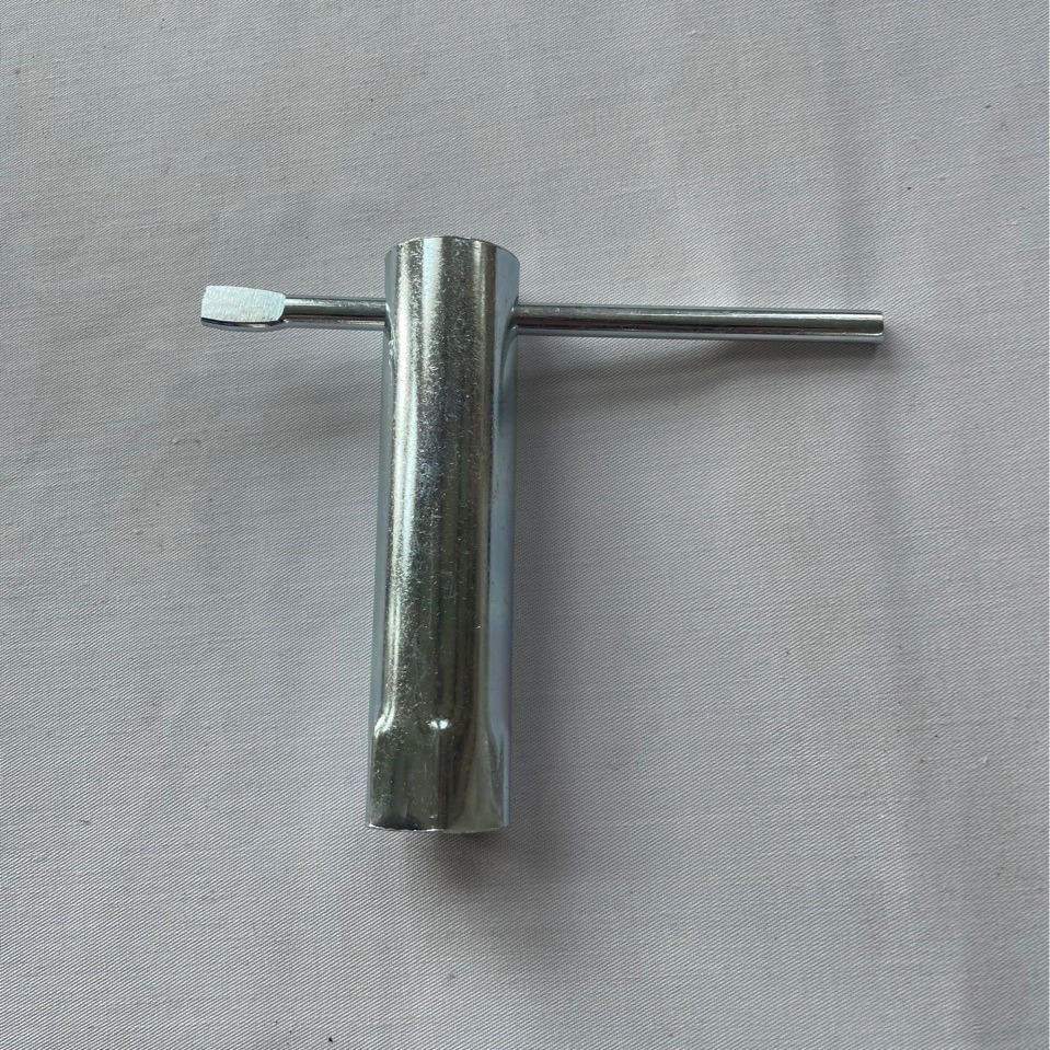 Hexagonal socket wrench, 24 hollow simple spark plug, single-ended tube, portable for bathroom use Specification drawing