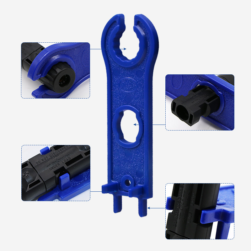 Solar panel joint wrench, connector wrench, joint wrench, solar panel joint tool Specification drawing