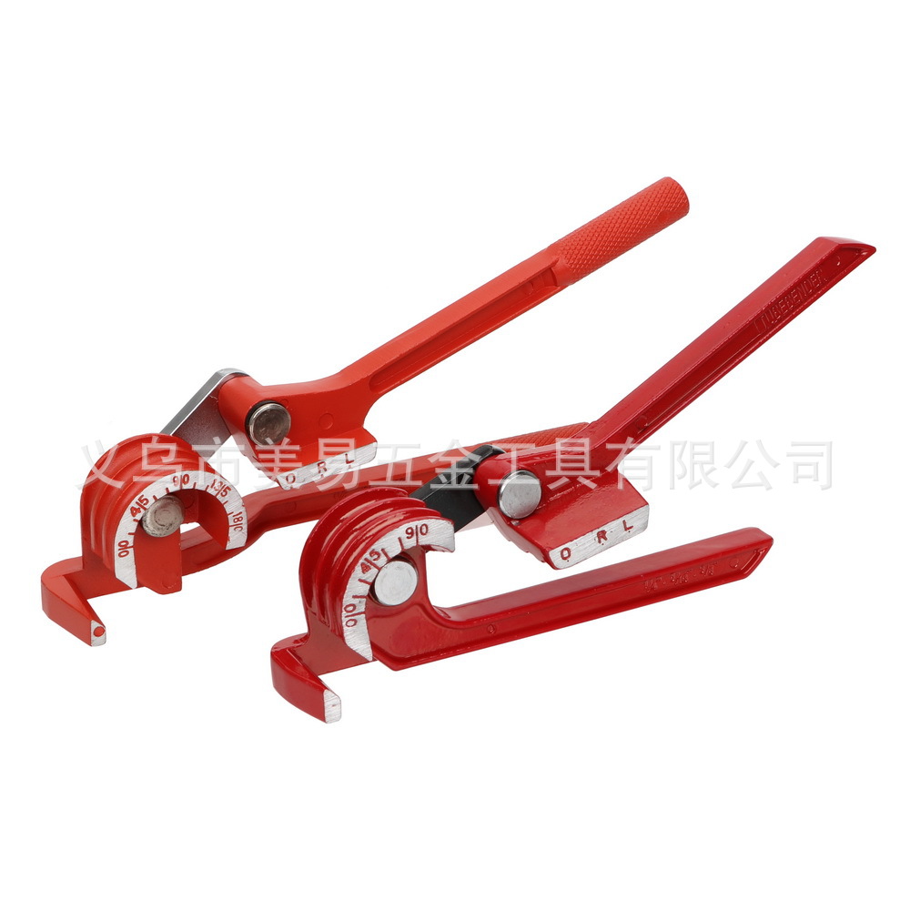 Pipe bender, alloy steel pipe bender, three-in-one combination pipe bender, 90 - and 180-degree pipe bending tool, copper pipe bender Item Picture