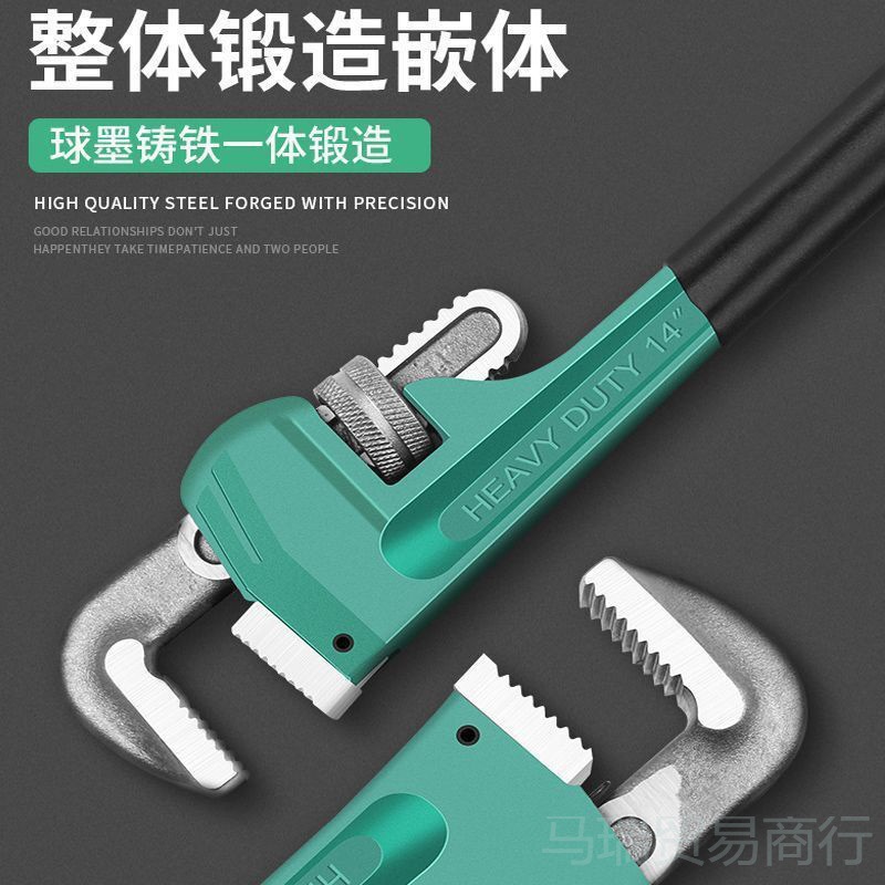 # American heavy-duty pipe pliers, household water pipe pliers, wrenches, pump pliers, round pipe pliers, installation pliers, plumbing tools details Picture