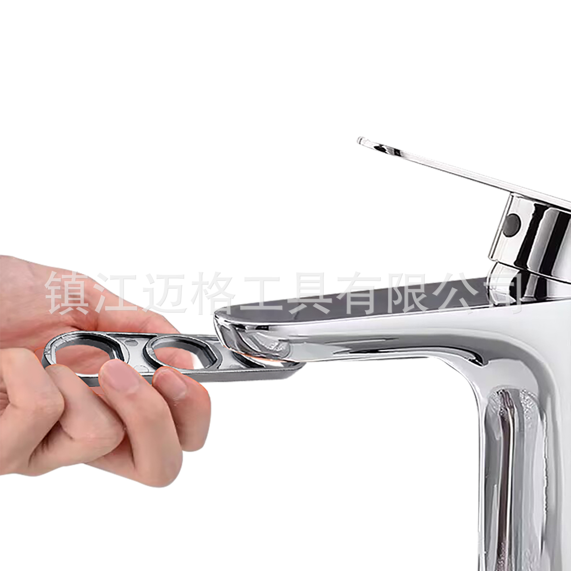 Six-in-one faucet aerator disassembly wrench, multi-size installation and disassembly tool, three-hole/five-hole details Picture