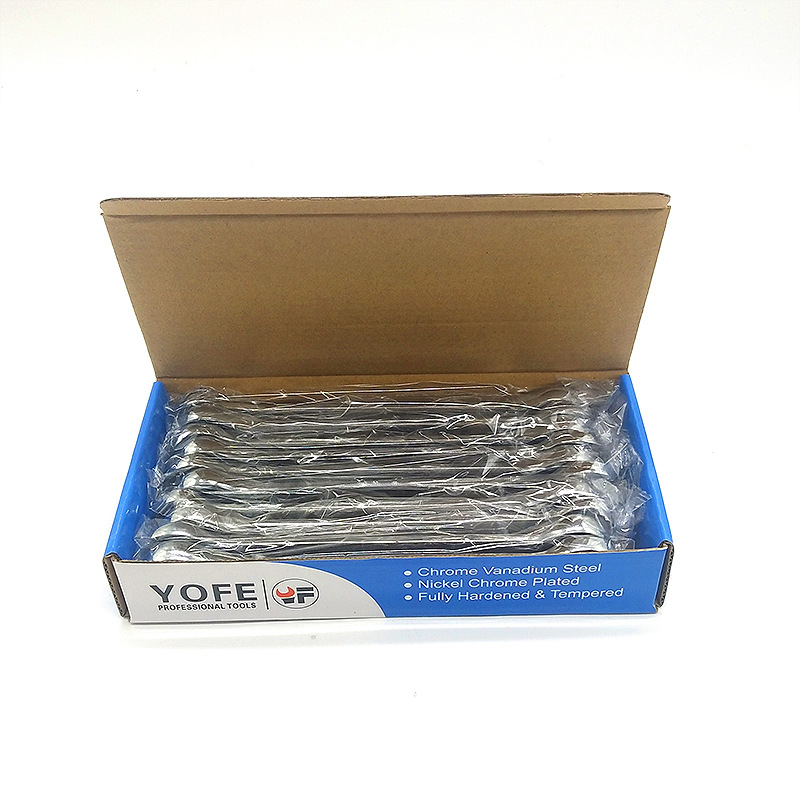 Matte and frosted dual-purpose wrench 6-32mm with a dead-end opening for plum blossom heat treatment, cross-border wholesale in stock Item Picture