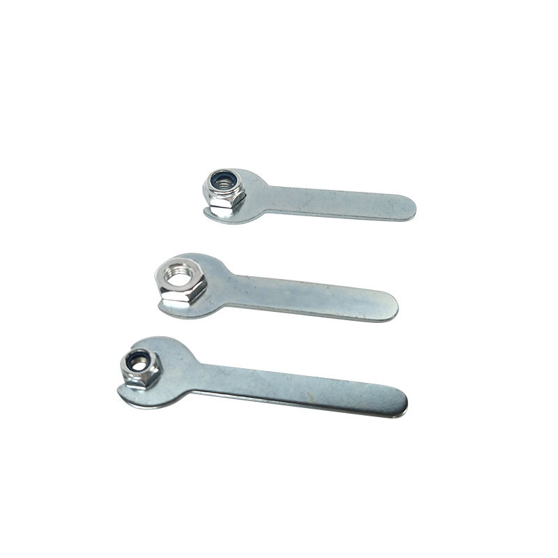 Factory direct supply of stamping wrench matching tools, single-head open-end wrench, simple iron sheet small wrench Item Picture