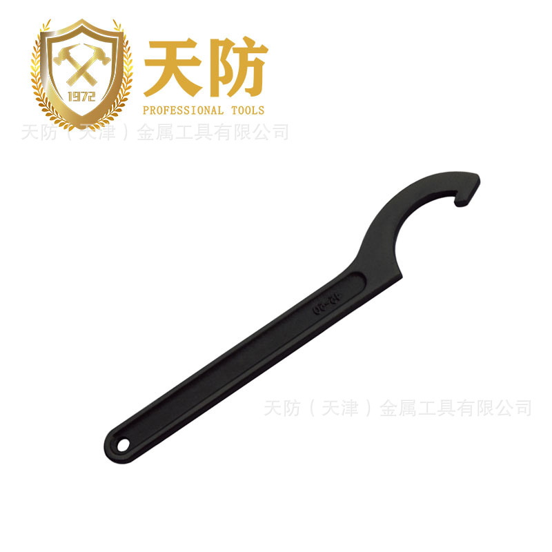 【 Free shipping for orders starting from 5 pieces and small wholesale is supported 】 Tianfang steel tools steel hook wrenches come with a one-year warranty Specification drawing