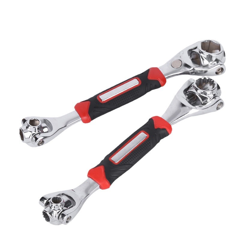 Factory wholesale of multi-functional universal 52-in-one wrenches, eight-in-one socket wrenches and 360-degree rotating multi-head wrenches Item Picture