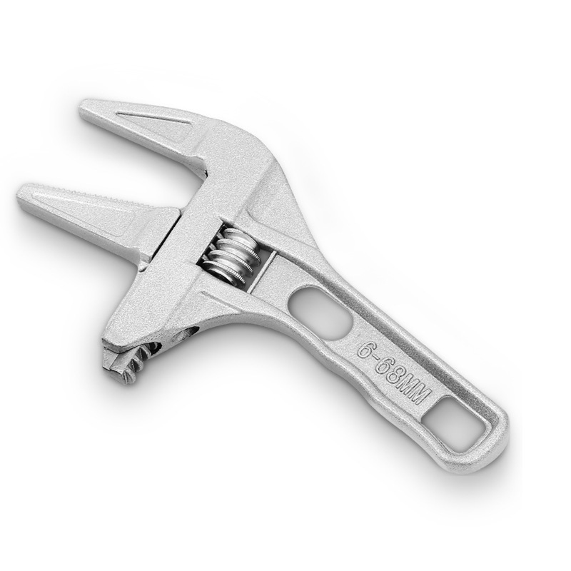 Multi-functional sink and bathroom wrench, light adjustable pipe wrench, wrench, large opening, sewer repair and disassembly, Leidezhu undefined