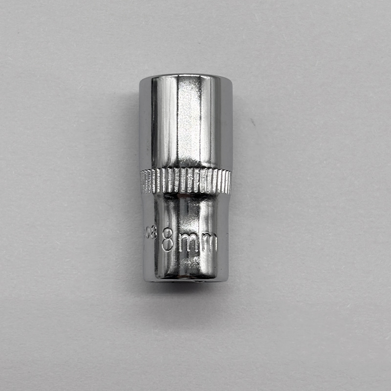 Hexagon short sleeve CR-V chromium-vanadium steel 1/4 interface 6-angle sleeve inner and outer hexagon socket auto repair tool special offer undefined