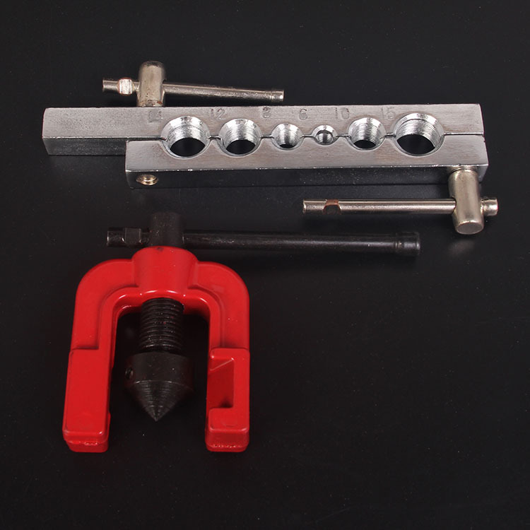 The manufacturer supplies a set of special maintenance combination tools for British standard hole expanders, wide hole expanders, and copper and aluminum tubes for air conditioning refrigeration full figure