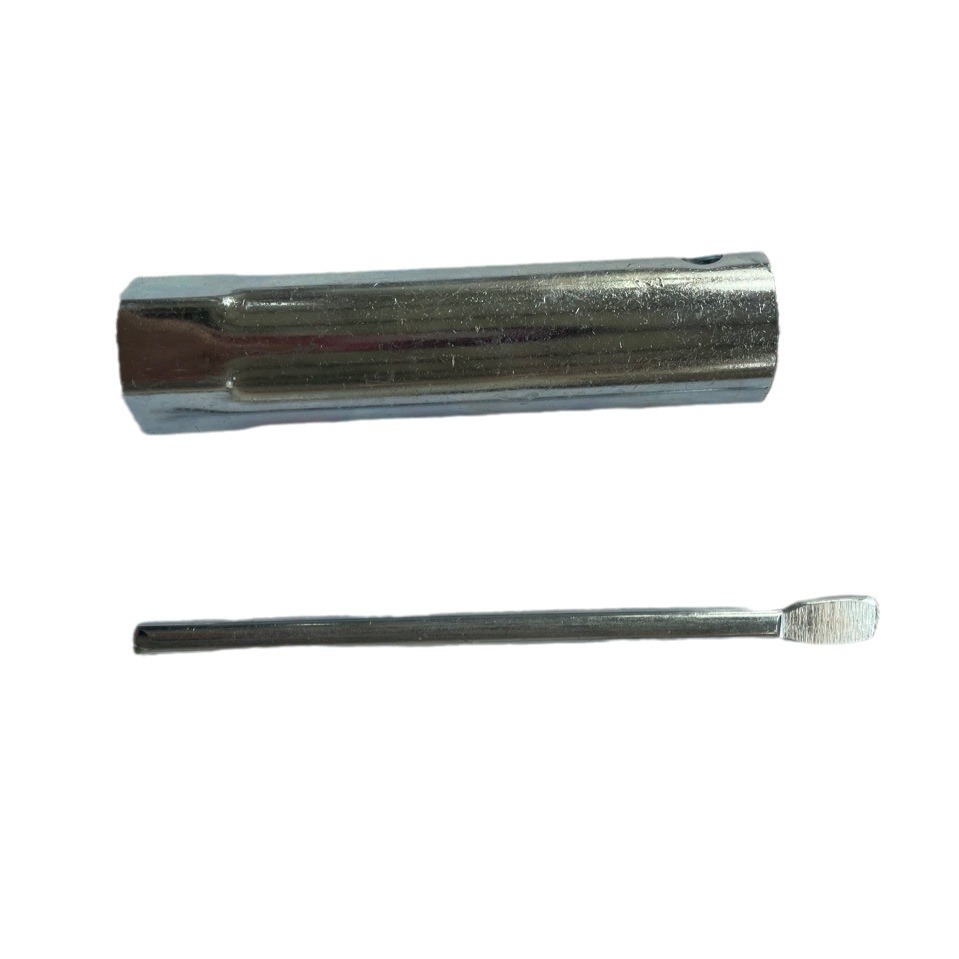Hexagonal socket wrench, 24 hollow simple spark plug, single-ended tube, portable for bathroom use Item Picture